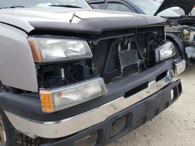 2GCEK19T541178709 - 2004 CHEVROLET SILVERADO BEIGE photo 9