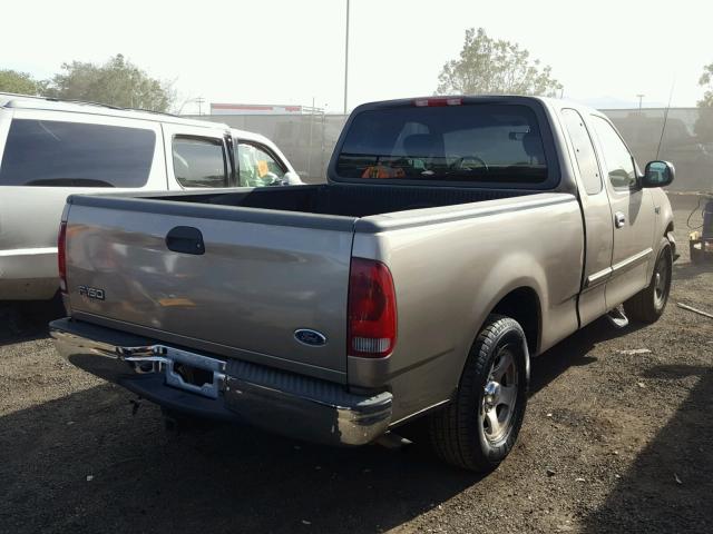 1FTRX17252NB91484 - 2002 FORD F150 GOLD photo 4