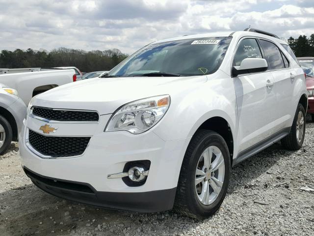 2CNALPEW1A6233911 - 2010 CHEVROLET EQUINOX LT WHITE photo 2