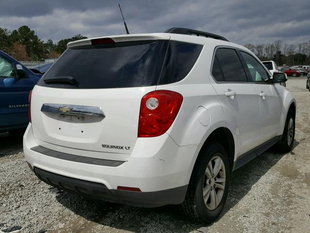 2CNALPEW1A6233911 - 2010 CHEVROLET EQUINOX LT WHITE photo 4