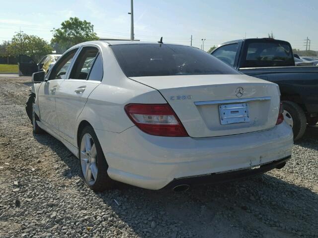 WDDGF5EB8BA509664 - 2011 MERCEDES-BENZ C 300 白色 照片 3