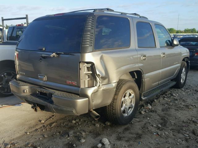 1GKEK63U25J236088 - 2005 GMC YUKON DENA SILVER photo 4