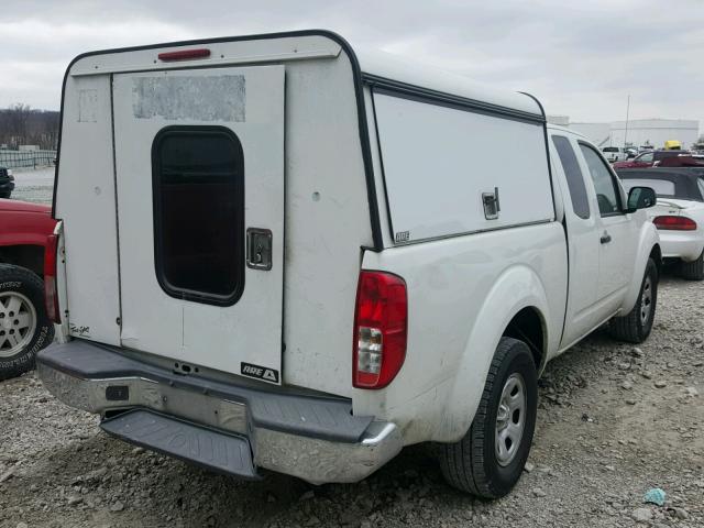 1N6BD0CT4DN712407 - 2013 NISSAN FRONTIER S WHITE photo 4