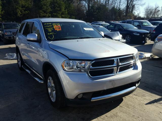 1D4RE2GG1BC691681 - 2011 DODGE DURANGO EX SILVER photo 1