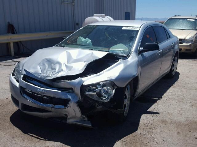 1G1ZB5E16BF336664 - 2011 CHEVROLET MALIBU LS GRAY photo 2