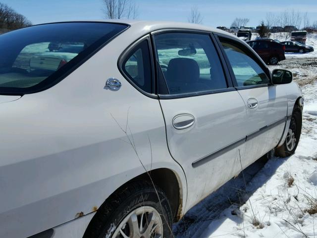 2G1WF52E219211862 - 2001 CHEVROLET IMPALA WHITE photo 4