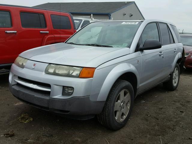 5GZCZ63484S807993 - 2004 SATURN VUE SILVER photo 2