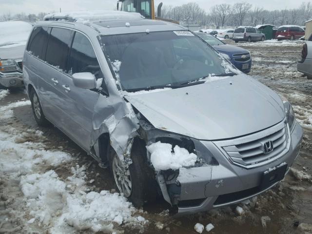 5FNRL3H63AB092605 - 2010 HONDA ODYSSEY EX SILVER photo 1