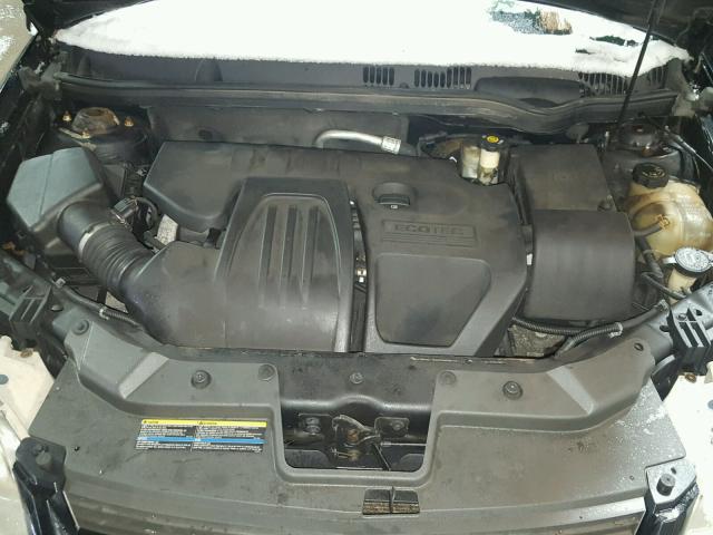 1G1AK52F957628420 - 2005 CHEVROLET COBALT BLACK photo 7