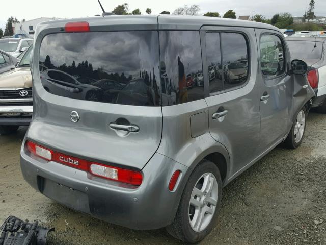 JN8AZ28RX9T122471 - 2009 NISSAN CUBE BASE GRAY photo 4