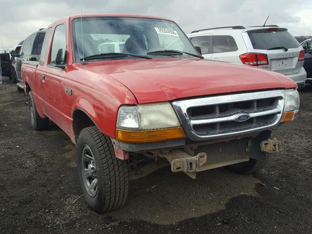 1FTYR14V8YPA01808 - 2000 FORD RANGER SUP RED photo 1