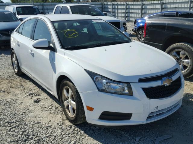 1G1PC5SB5E7155541 - 2014 CHEVROLET CRUZE LT WHITE photo 1