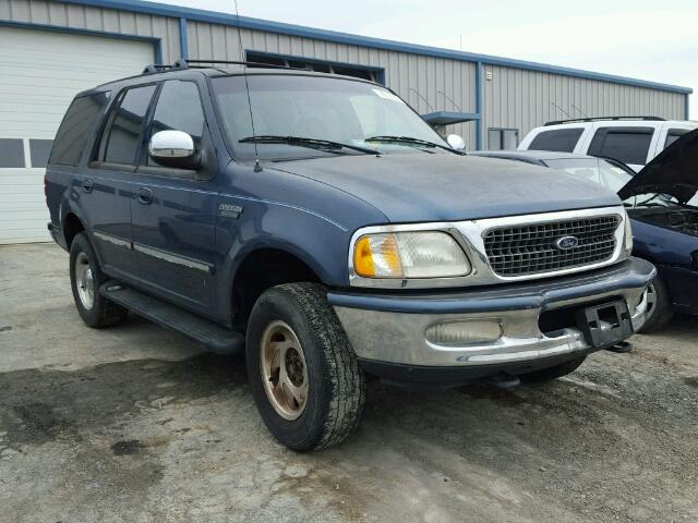 1FMFU18L5WLA00601 - 1998 FORD EXPEDITION BLUE photo 1