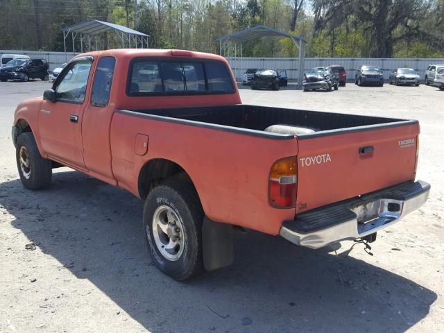 4TASN92N3XZ569949 - 1999 TOYOTA TACOMA XTR RED photo 3