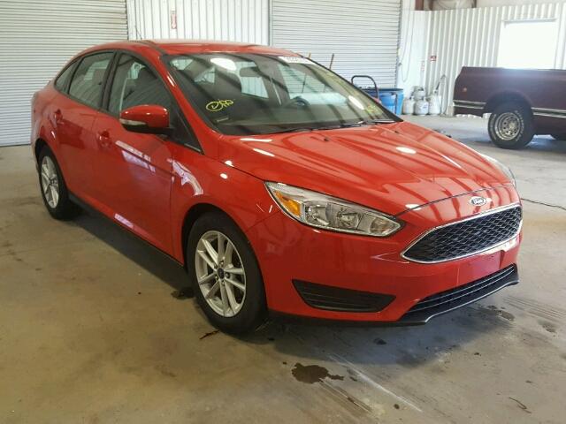 1FADP3F22GL267517 - 2016 FORD FOCUS SE RED photo 1