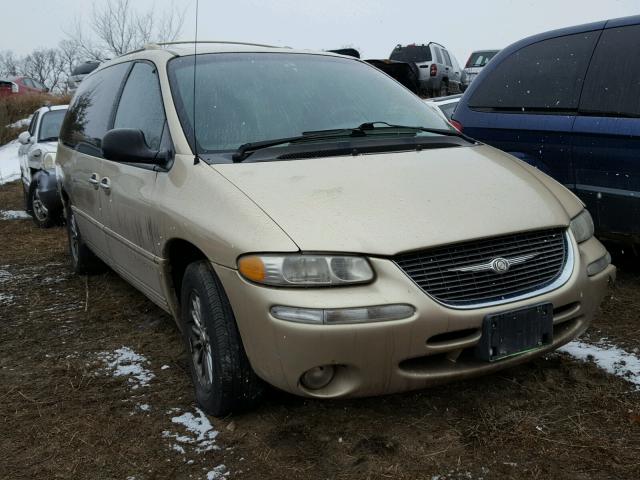 1C4GP64L3XB550681 - 1999 CHRYSLER TOWN & COU GOLD photo 1