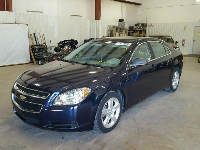 1G1ZB5E00CF325572 - 2012 CHEVROLET MALIBU LS BLUE photo 2