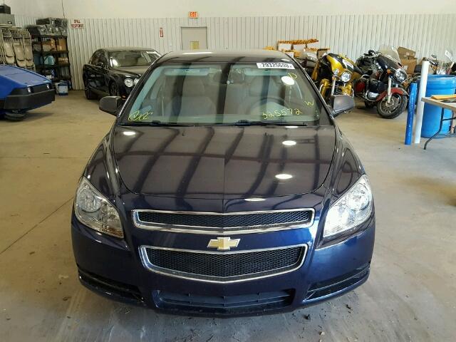 1G1ZB5E00CF325572 - 2012 CHEVROLET MALIBU LS BLUE photo 9