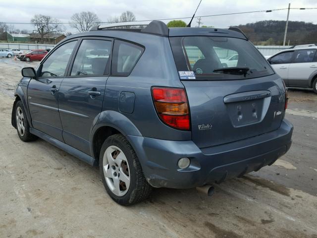 5Y2SL65878Z407712 - 2008 PONTIAC VIBE BLUE photo 3