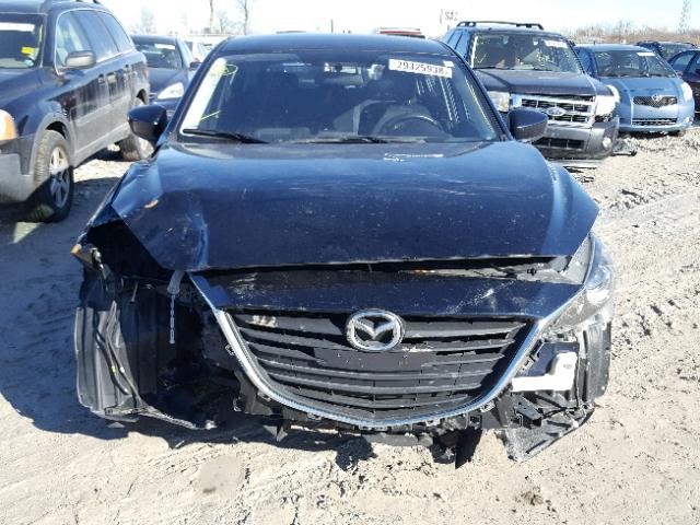 JM1BM1K7XE1182336 - 2014 MAZDA 3 SPORT BLUE photo 9