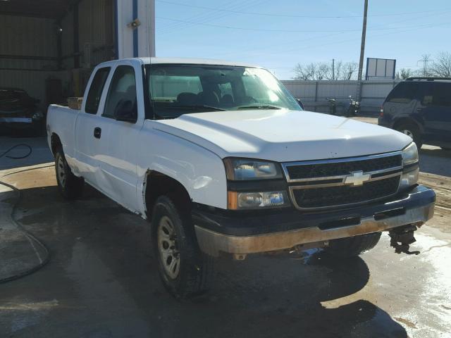 1GCEK19Z76Z252839 - 2006 CHEVROLET SILVERADO WHITE photo 1