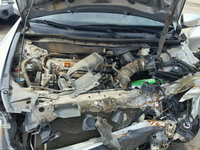 1HGCP26309A066837 - 2009 HONDA ACCORD LX SILVER photo 7