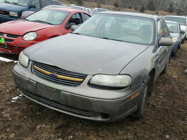 1G1NE52J416202048 - 2001 CHEVROLET MALIBU LS GRAY photo 2