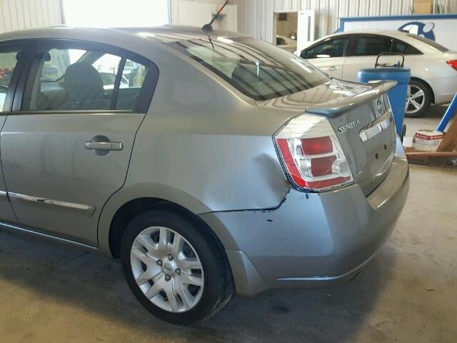 3N1AB6AP5BL641442 - 2011 NISSAN SENTRA 2.0 SILVER photo 9