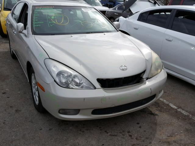 JTHBA30G145005493 - 2004 LEXUS ES 330 SILVER photo 1