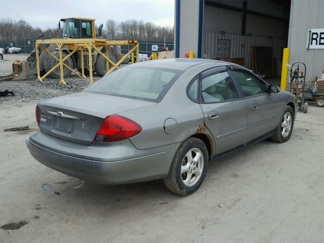 1FAFP55U12A201827 - 2002 FORD TAURUS SES GRAY photo 4