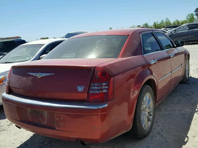 2C3KA63H86H389246 - 2006 CHRYSLER 300C RED photo 4