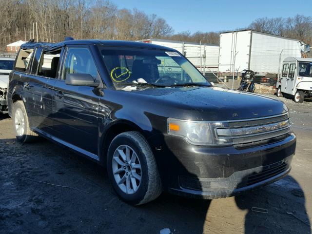 2FMGK5B80EBD40274 - 2014 FORD FLEX SE BLACK photo 1