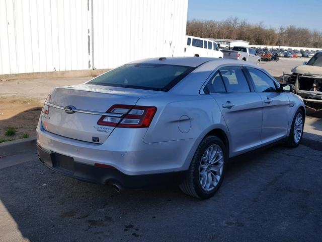 1FAHP2F88DG134264 - 2013 FORD TAURUS LIM SILVER photo 4