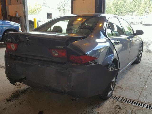 JH4CL96994C010365 - 2004 ACURA TSX GRAY photo 4