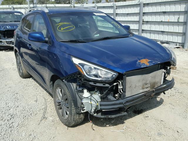 KM8JUCAG7FU017462 - 2015 HYUNDAI TUCSON LIM BLUE photo 1