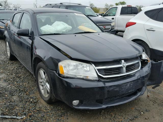 1B3CC5FB8AN215402 - 2010 DODGE AVENGER R/ BLACK photo 1