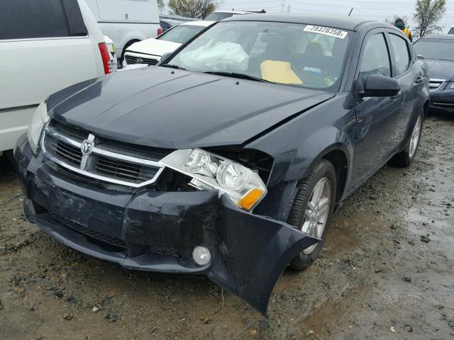 1B3CC5FB8AN215402 - 2010 DODGE AVENGER R/ BLACK photo 2