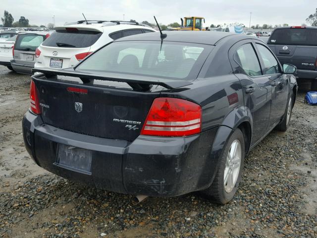 1B3CC5FB8AN215402 - 2010 DODGE AVENGER R/ BLACK photo 4