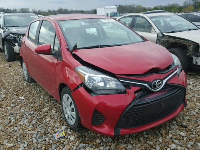 VNKKTUD36HA075178 - 2017 TOYOTA YARIS L RED photo 1