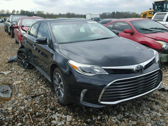 4T1BK1EB0JU281144 - 2018 TOYOTA AVALON XLE BLACK photo 1