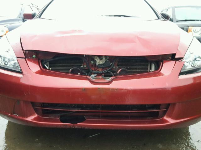 1HGCM665X4A084997 - 2004 HONDA ACCORD EX RED photo 9