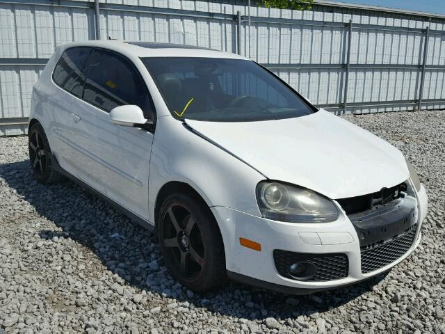 WVWEV71K16W081242 - 2006 VOLKSWAGEN NEW GTI WHITE photo 1