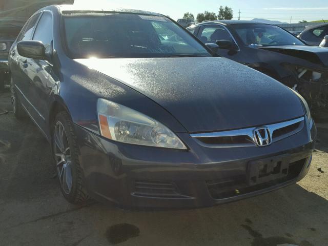 1HGCM56886A030699 - 2006 HONDA ACCORD EX GRAY photo 1