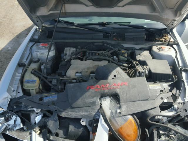 1G2NW52E64C125135 - 2004 PONTIAC GRAND AM G SILVER photo 7