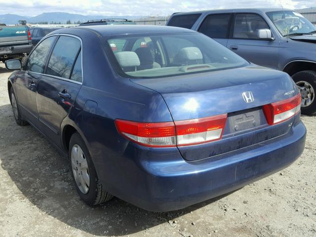 JHMCM56383C065292 - 2003 HONDA ACCORD LX BLUE photo 3