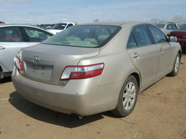 4T1BB46K39U087090 - 2009 TOYOTA CAMRY HYBR BEIGE photo 4