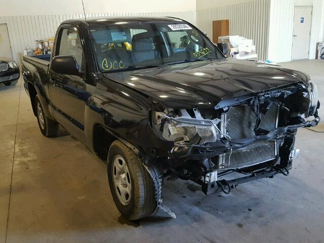 5TFNX4CN9EX034534 - 2014 TOYOTA TACOMA BLACK photo 1