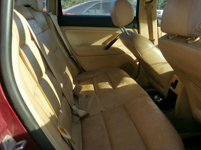 WVWRH63B51E150237 - 2001 VOLKSWAGEN PASSAT GLX 栗色 照片 6