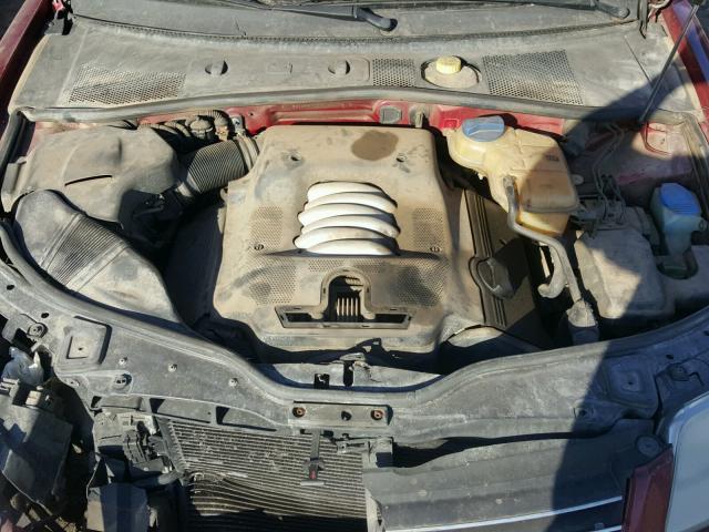 WVWRH63B51E150237 - 2001 VOLKSWAGEN PASSAT GLX 栗色 照片 7