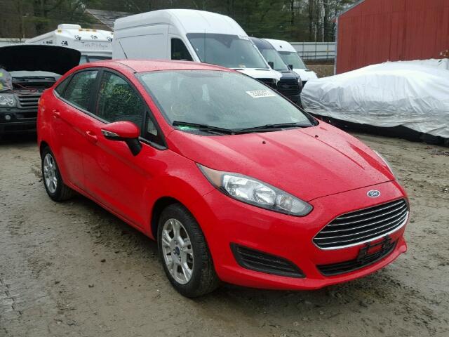 3FADP4BJ2EM202181 - 2014 FORD FIESTA SE RED photo 1